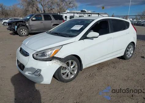 2014 Hyundai Accent Se из США, поврежденный, VIN KMHCU5AE8EU174743